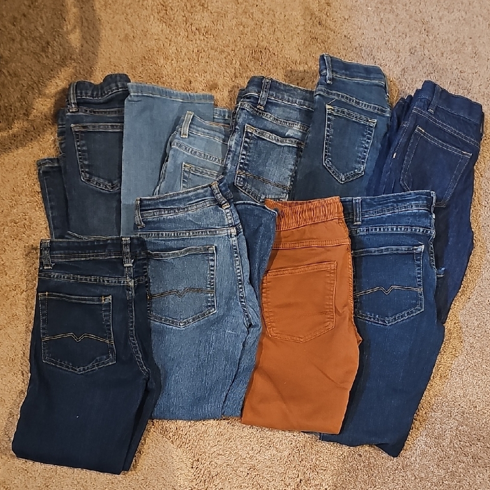 Boys Lot Of Jeans